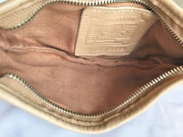 COACH Tan Canvas and Leather Mini Hobo Bag - CLEARANCE