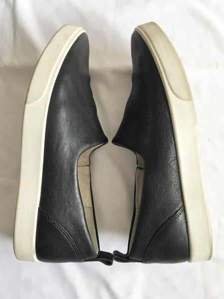 Ecco Size 5 Gillian Black Leather Slip-On