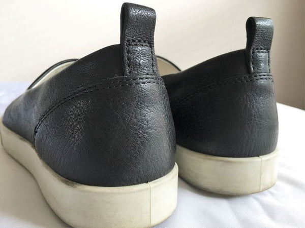 Ecco Size 5 Gillian Black Leather Slip-On - CLEARANCE
