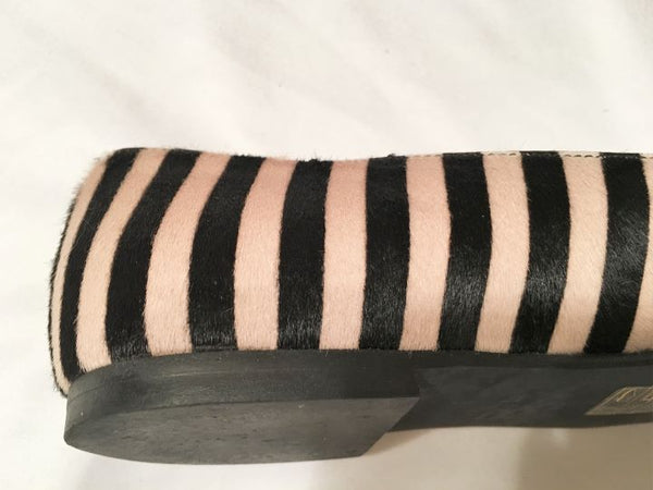 Frances Valentine Size 5.5 Frances Flats in Striped Calf Hair