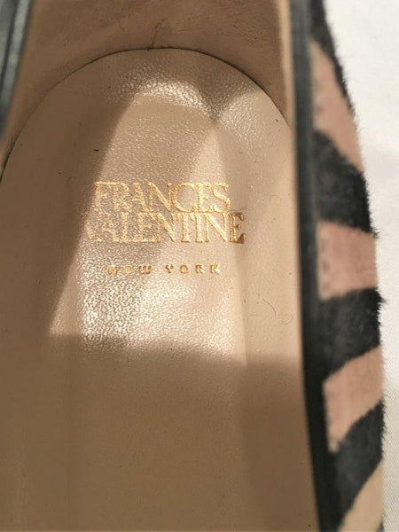 Frances Valentine Size 5.5 Frances Flats in Striped Calf Hair