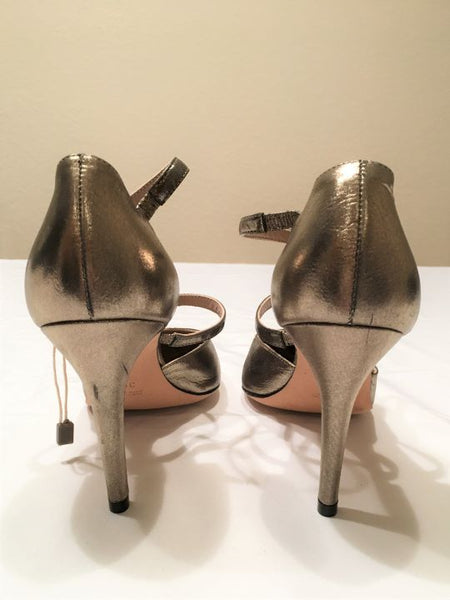 Guglielmo Rotta Size 6.5 Gold Pumps