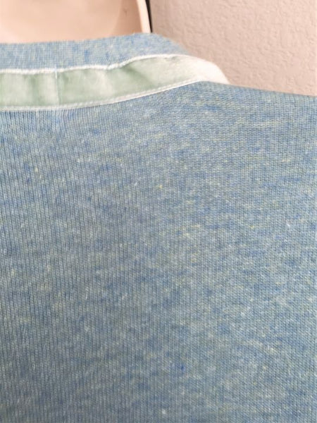 HWR Anthropologie MEDIUM Aqua Blue Cardigan - CLEARANCE
