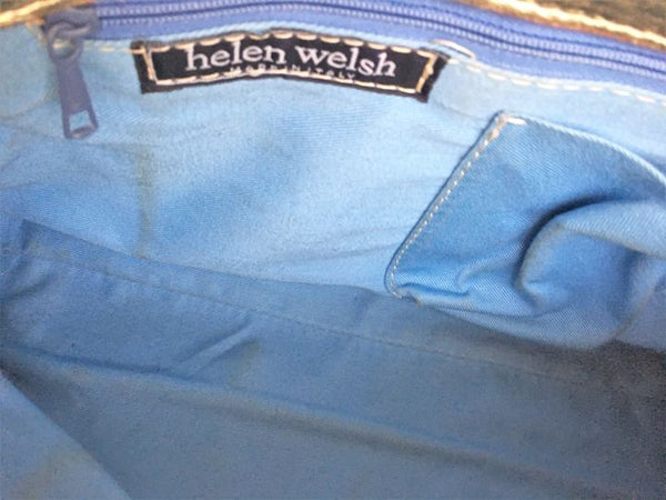 Helen Welsh Gold Leather Shoulder Bag - CLEARANCE
