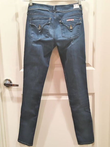 Hudson Size 2 Collin Stretch Skinny Blue Jeans - CLEARANCE