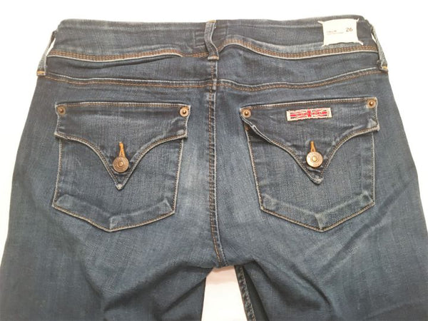 Hudson Size 2 Collin Stretch Skinny Blue Jeans - CLEARANCE