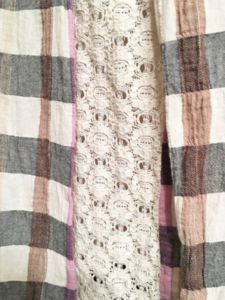 Isabella Sinclair Anthropologie Medium Plaid Top - CLEARANCE