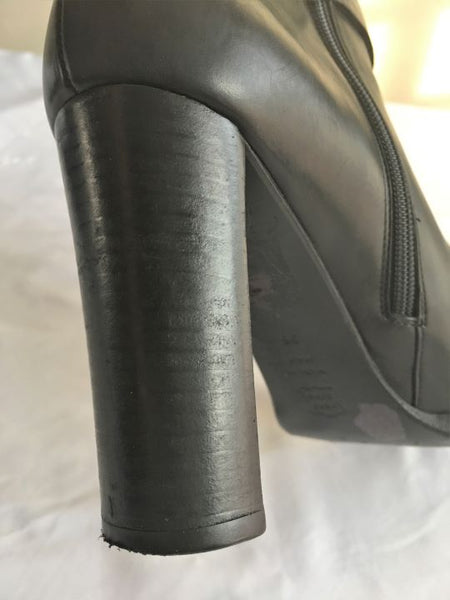 Jil Sander Size 5.5 - 6 Black Leather Ankle Boots