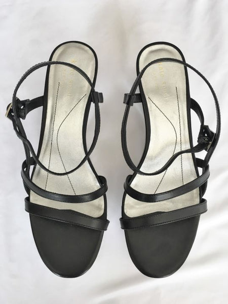 Kate Spade Size 8 Silver Wedge Heel Sandals