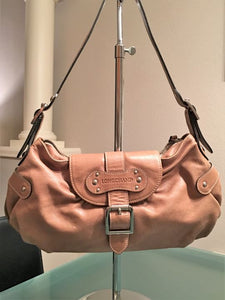 Longchamp Tan Leather Small Shoulder Bag