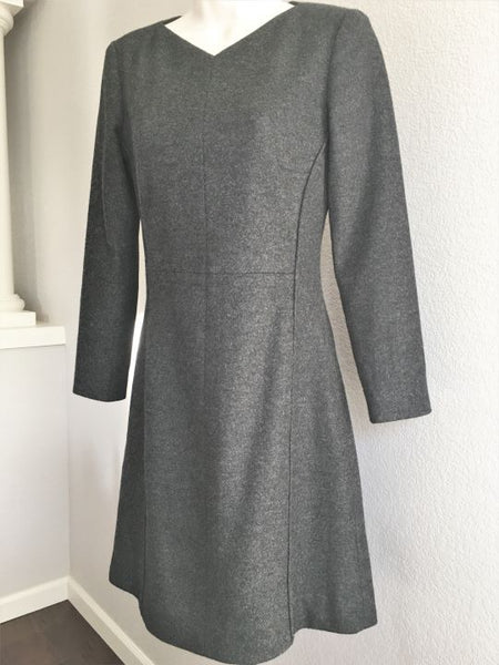 Lyn Devon Size 2 Gray Cashmere Dress - $1,295 RETAIL