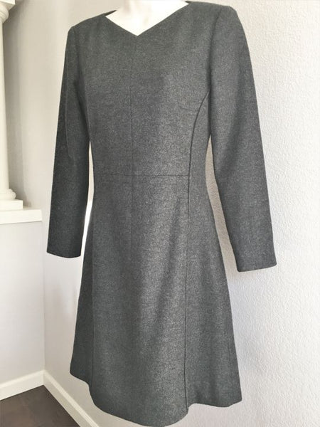 Lyn Devon Size 2 Gray Cashmere Dress - RARE! - CLEARANCE