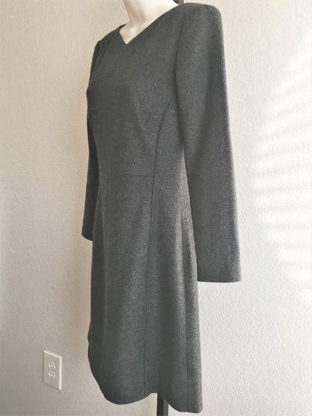 Lyn Devon Size 2 Gray Cashmere Dress - RARE! - CLEARANCE