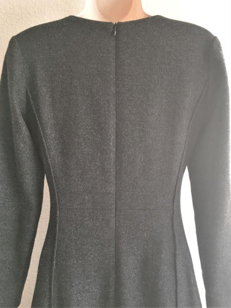 Lyn Devon Size 2 Gray Cashmere Dress - $1,295 RETAIL