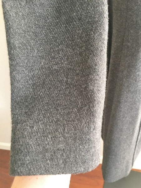 Lyn Devon Size 2 Gray Cashmere Dress - $1,295 RETAIL