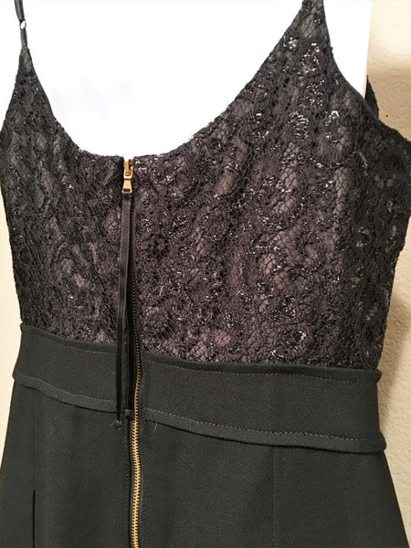 Marc Jacobs Size 8 Gloria Black Cocktail Dress