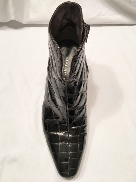 Mauro Teci Size 6 Brown Alligator Leather Boots - CLEARANCE