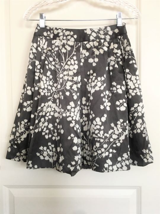 Moulinette Soeurs Anthropologie Size 0 Gray Skirt - CLEARANCE