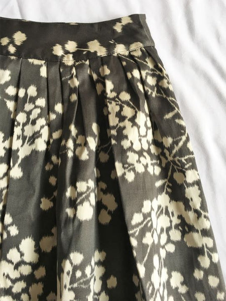 Moulinette Soeurs Anthropologie Size 0 Gray Skirt