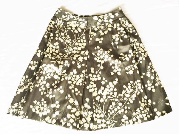 Moulinette Soeurs Anthropologie Size 0 Gray Skirt