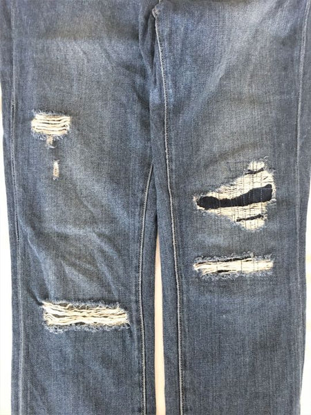 Paige Size 2 Jimmy Jimmy Skinny Distressed Jeans