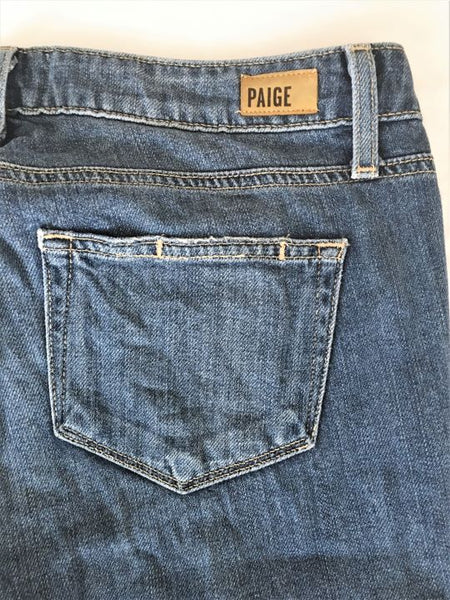 Paige Size 2 Jimmy Jimmy Skinny Distressed Jeans