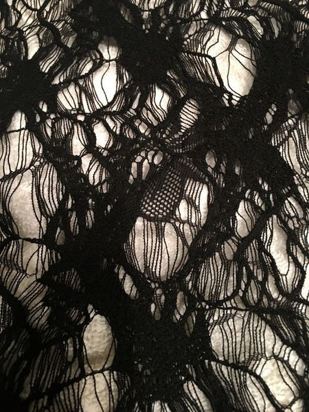Rag & Bone Size 2 Sheila Black Lace Open Back Dress