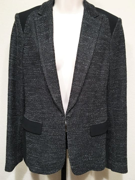 Rag & Bone NEW Size 6 Howard Blazer Gray & Black