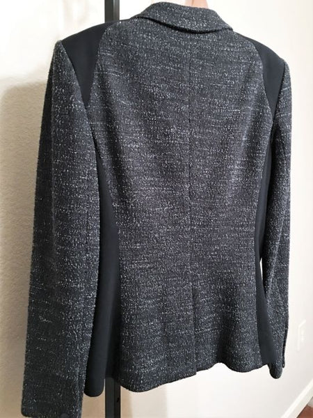 Rag & Bone NEW Size 6 Howard Blazer Gray & Black