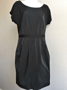 Theory Size 10 Black Two Tone Dress