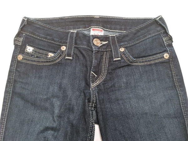 True Religion Size 2 Dark Blue Skinny Jeans