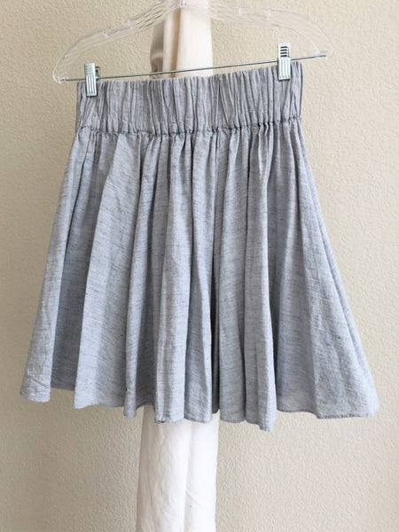 Ulla Johnson Size 4 Gray Swing Skirt