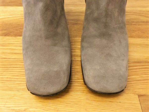 Costume National Size 7 Taupe Suede Boots