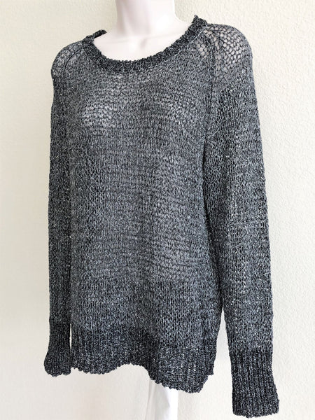 IRO Size Medium Madda Metallic Sweater