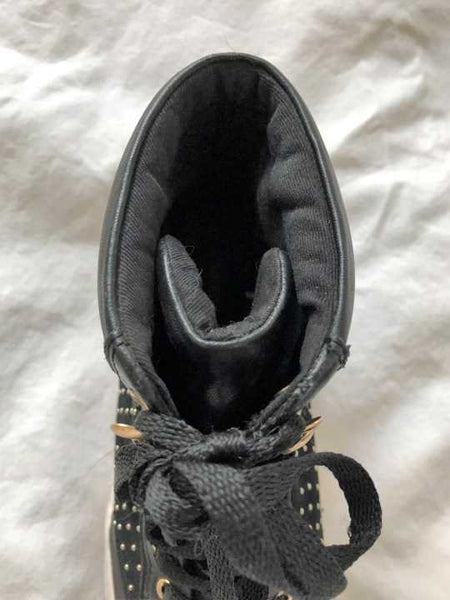 Rebecca Minkoff Size 6.5 Black Studded Sneakers - CLEARANCE