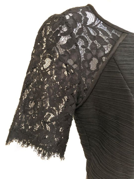 Maeve Anthropologie SMALL Seraphima Black Dress - CLEARANCE