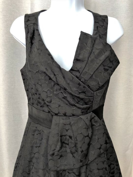 Max and Cleo Size 4 Black Dress