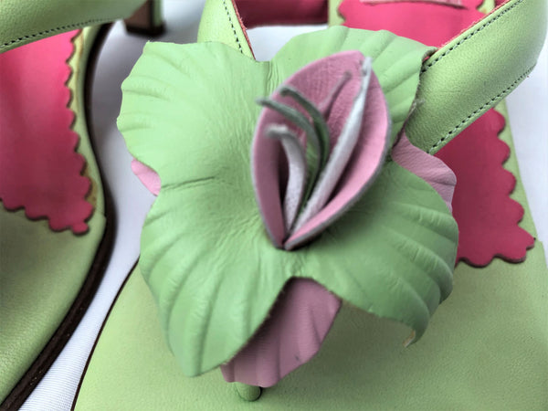 Lilly Pulitzer Size 8 Flyer Leather Thong Sandals - CLEARANCE
