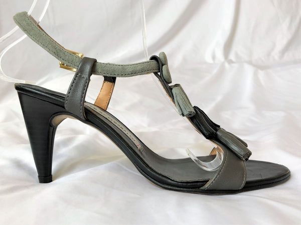 El Caballo Size 5.5 Blue Sandals