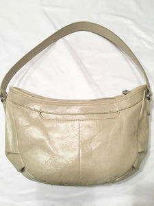 Hobo International Cream Leather Bag