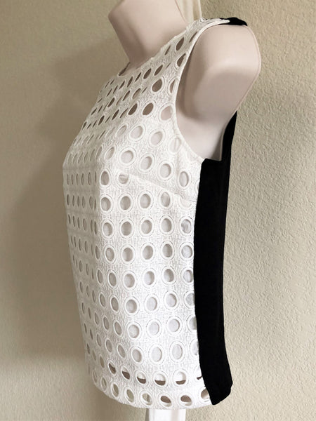 Bailey44 Size XS White Circles Tank Top