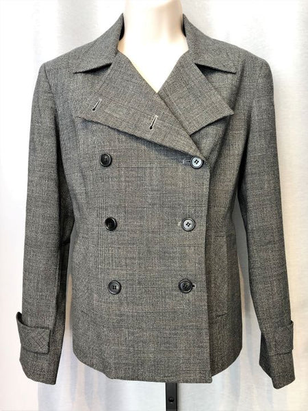 Jenne Maag Size Small Gray Tweed Blazer - CLEARANCE