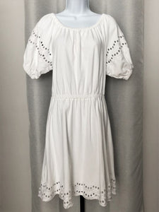 Kate Spade LARGE White Cotton Eyelet Dress