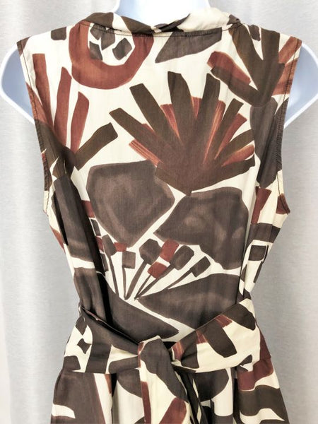 MaxMara Weekend LARGE Brown African Dress