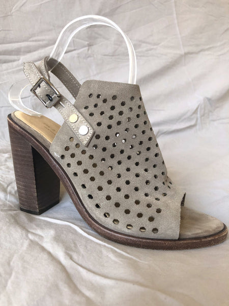 Rag & Bone Size 7.5 Wyatt Gray Suede Sandals