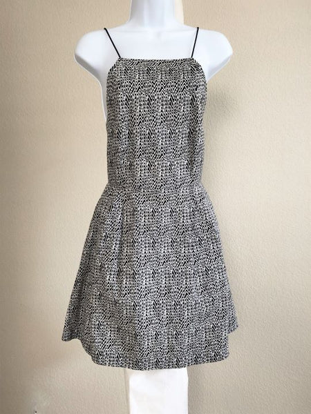 Kate Spade Saturday Size 2 Black and White Dress