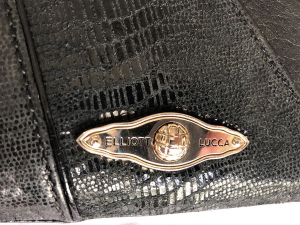 Elliott Lucca Black Leather Wallet - CLEARANCE