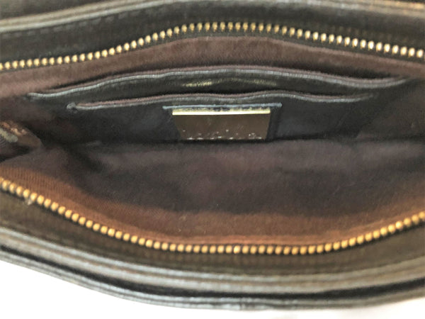 Kooba Black Leather Clutch Bag