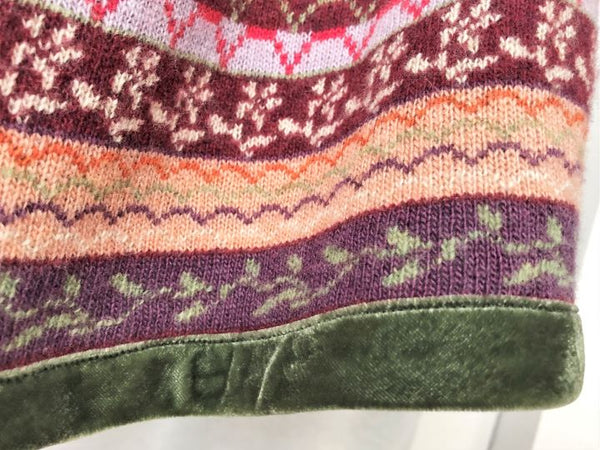 ETRO Authentic SMALL Knit Boho Print Skirt