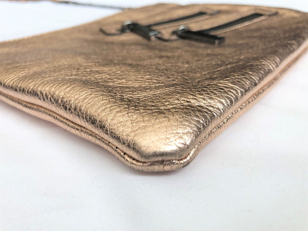 Rebecca Minkoff Rose Gold Metallic Cross Body